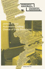 Buchcover Automatic Coding: Choice of Data Structures