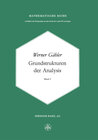 Buchcover Grundstrukturen der Analysis I