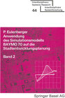Buchcover Anwendung des Simulationsmodells BAYMO 70 auf die Stadtentwicklungsplanung