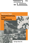 Buchcover Nutzenbewertung in der Raumplanung