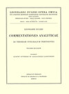 Buchcover Commentationes geometricae 3rd part