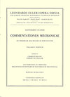 Buchcover Commentationes mechanicae et astronomicae ad scientiam navalem pertinentes 1st part