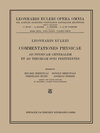 Buchcover Commentationes Physicae Ad Physicam Generalem et ad Theoriam Soni Pertinentes
