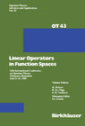 Buchcover Linear Operators in Function Spaces