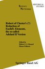 Buchcover Robert of Chester's Redaction of Euclids Elements, the so-called Adelard II Version