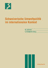 Buchcover Schweizerische Umweltpolitik im internationalen Kontext
