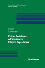 Buchcover Entire Solutions of Semilinear Elliptic Equations