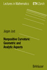 Buchcover Nonpositive Curvature: Geometric and Analytic Aspects