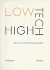 Buchcover Low-Tech, Light Tech, High Tech