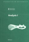 Buchcover Analysis I / Analysis I