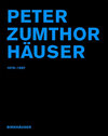 Buchcover Peter Zumthor Häuser