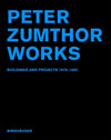Buchcover Peter Zumthors Works