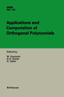 Buchcover Applications and Computation of Orthogonal Polynomials