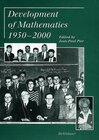 Buchcover Development of Mathematics, 1950–2000