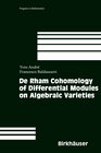Buchcover De Rham Cohomology of Differential Modules on Algebraic Varieties