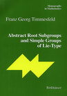 Buchcover Abstract Root Subgroups and Simple Groups of Lie-Type