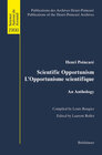 Buchcover Scientific Opportunism L’Opportunisme scientifique