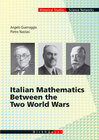 Buchcover Italian Mathematics Between the Two World Wars