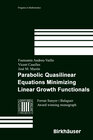 Buchcover Parabolic Quasilinear Equations Minimizing Linear Growth Functionals