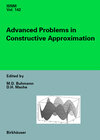 Buchcover Advanced Problems in Constructive Approximation