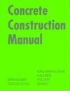 Buchcover Concrete Construction Manual
