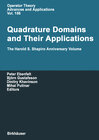 Buchcover Quadrature Domains and Their Applications