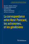 Buchcover La correspondance entre Henri Poincaré, les astronomes, et les géodésiens