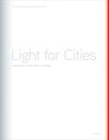 Buchcover Light for Cities