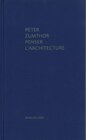 Buchcover Penser l'architecture (E-Publikation)