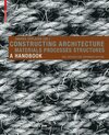 Buchcover Constructing Architecture