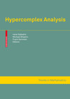 Buchcover Hypercomplex Analysis
