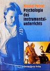 Buchcover Psychologie des Instrumentalunterrichts