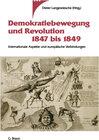 Buchcover Demokratiebewegung und Revolution 1847 bis 1849