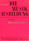 Buchcover Die Musikausbildung / Harmonielehre
