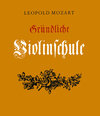 Buchcover Gründliche Violinschule