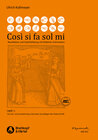 Buchcover Così si fa sol mi, Heft 1 - Dur ein- und zweistimmig, Intervalle, Grundlagen der Notenschrift