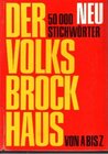 Buchcover Brockhaus. Volksbrockhaus. A- Z