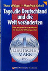 Buchcover Tage, die Deutschland und die Welt veränderten