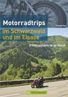 Buchcover Motorradtrips im Schwarzwald und im Elsass