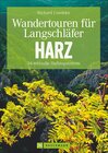 Buchcover Wandertouren für Langschläfer Harz