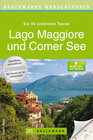 Buchcover Bruckmanns Wanderführer Lago Maggiore, Luganer und Comer See