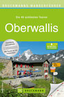 Buchcover Bruckmanns Wanderführer Oberwallis