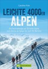 Buchcover Leichte 4000er Alpen