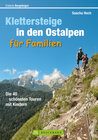 Buchcover Wanderführer Klettersteige in den Ostalpen für Familien (Bruckmann)