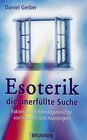 Buchcover Esoterik - die unerfüllte Suche