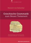 Buchcover Griechische Grammatik zum Neuen Testament