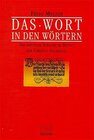 Buchcover Das Wort in den Wörtern