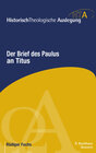 Buchcover Der Brief des Paulus an Titus