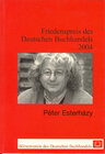 Buchcover Péter Esterházy