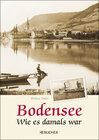 Buchcover Bodensee - Wie es damals war: Chronik und Bildband